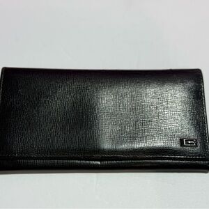 Gucci Vintage Black Leather Wallet